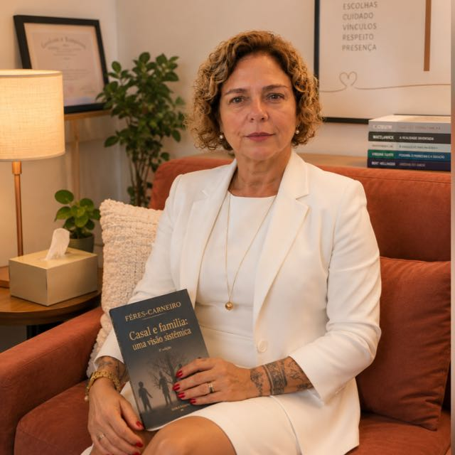 Psicóloga Natalie Thedim em seu consultório no Rio de Janeiro
